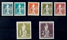 12 Pf. Bis 2 DM, 75 Jahre UPU, 7 Werte Kpl., Postfrisch, Mi. 750,-, Katalog: 35/41 **12 Pf. Till 2 DM, 75 Years... - Otros & Sin Clasificación