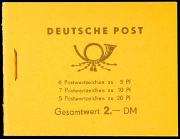 Fünfjahrplan, H-Blätter Durchgezähnt, Reklame BGW-Lampen, Postfrisch, Mi. 200.-, Katalog: MH2b1... - Otros & Sin Clasificación