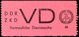 1965, VD-Marke "helllilarosa" Tadellos Postfrisch, Mi. 2.800,--, Katalog: 2 **1965, VD Stamp "pale Lilac Rose"... - Otros & Sin Clasificación