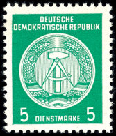 1954, Zirkelmarke 5 Pf. In Guter Type, Tadellos Postfrisch, Fotoattest Weigelt BPP, Mi. 250,-- Attest/Certificate:... - Autres & Non Classés