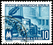 1955, Messe-Marke Mit Plattenfehler, Bedarfsrundstpl., Tadellos, Mi. 150,--, Katalog: 479I O1955, Fair Stamp... - Andere & Zonder Classificatie