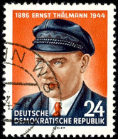1954, "Thälmann" Mit X-Wasserzeichen, Tadellos, Fotobefund Schönherr BPP, Mi. 400,-- Attest/Certificate:... - Autres & Non Classés
