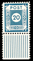 20 Pfg Coswig II, Tadellos Postfrisch, Gepr. Kunz BPP, Mi. 90,-, Katalog: 48DIIa **20 Pfg Coswig II, In Perfect... - Otros & Sin Clasificación