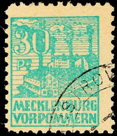 30 Pfg In Type Za Tadellos Gestempelt, Gepr. Kramp BPP, Mi. 200.-, Katalog: 39za O30 Pfg In Type Za Neat... - Otros & Sin Clasificación