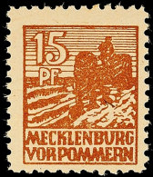 15 Pf. In Type YdI Tadellos Postfrisch, Gepr. Kramp BPP, Katalog: 37ydI **15 Pf. In Type YdI In Perfect... - Otros & Sin Clasificación