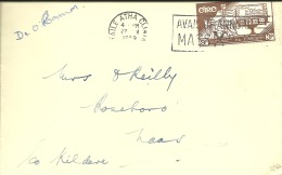 Lettre Irlande 1959   (2) - Cartas & Documentos