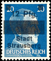 Probedrucke 12 Auf 15 Pf. Und 12 Auf 20 Pf. Je Tadellos Postfrisch, Gepr. Zierer BPP, Mi. 1.300,--, Katalog: I, II... - Autres & Non Classés