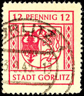 5 Pfg. Bis 12 Pfg. Komplett, Gestempelt, Pracht, Jeder Wert Signiert Arenz BP, Katalog: 5/8x O5 Pfg. Till 12... - Goerlitz