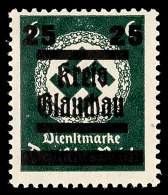 25 Auf 6 Pf. Tadellos Postfrisch, Gepr. Penning BPP, Mi. 55.-, Katalog: 32 **25 On 6 Pf. In Perfect Condition... - Glauchau