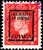 1 D Liquidation Of Empire, Jamaica, Tadellos Gestempelt, Fotokurzbefund Pieles BPP: "einwandfrei", Mi. 120.-... - Otros & Sin Clasificación