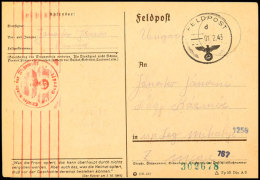 UNGARN: 1943, Feldpost-Vordruckkarte Mit Normstempel "d 1.2." Eines Ungarn In Einer Dt. Einheit Ohne... - Otros & Sin Clasificación