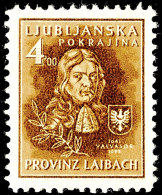 Johann Weichard Gezähnt Lebhaftgelbbraun Mit Plattenfehler I Tadellos Postfrisch, Mi. 200.- Für Die... - Autres & Non Classés