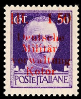 1.50 LIT Auf 50 C Tadellos Postfrisch, Gepr. Ludin BPP, Mi. 120.-, Katalog: 3 **1. 50 LIT On 50 C In Perfect... - Autres & Non Classés