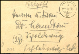 Feldpostbrief Vom 03.01.1945 Vom Marinelazarett Lorient, Feldpost-Nr. 11367, Nach Deutschland Mit Zensurstreifen... - Autres & Non Classés