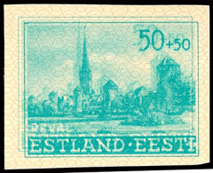 50+50 K. Ungezähnt Mit Doppeldruck Tadellos Postfrisch, Mi. 180,-, Katalog: 7UDD **50 50 K. Unperforated... - Otros & Sin Clasificación