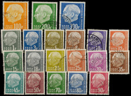 Heuss II Kpl. Tadellos Gestempelt, Mi 120.-, Katalog: 409/28 OHeuss II Complete Neat Cancelled, Michel 120.-,... - Otros & Sin Clasificación