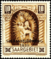 10 Fr. Volksabstimmung 1935, Plattenfehler II "weißer Strich Durch Innenfeld Der 0 Der Wertangabe 10",... - Otros & Sin Clasificación