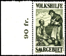 3 Fr. Volkshilfe 1928, Plattenfehler I, Tadellos Postfrisch, Mi. 180.-, Katalog: 133I **3 Fr. Peoples Help... - Otros & Sin Clasificación