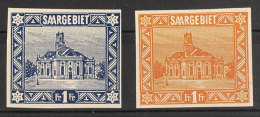 1 Fr. In 2 Versch. Farben, Postfrisch, Gepr. Dr. Schneider, Katalog: 94Pr **1 Fr. In 2 Various Colours, Mint... - Otros & Sin Clasificación