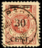 30 C In Type III Tadellos Gestempelt, Mi. 78,25, Katalog: 175III O30 C In Type III Neat Cancelled, Michel 78,... - Memel (Klaipeda) 1923