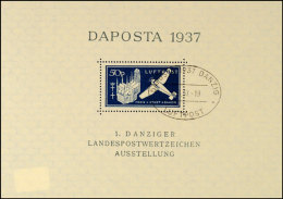 Daposta-Block Mit Plattenfehler Tadellos Mit SST, Mi. 75.-, Katalog: Bl.2bISST ODaposta-souvenir Sheet With... - Otros & Sin Clasificación