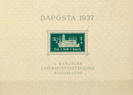 50 Pf. Dapostablock Mit Plattenfehler I Tadellos Postfrisch, Mi. 50.-, Katalog: Bl.1bI **50 Pf. Daposta... - Otros & Sin Clasificación