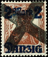 1920, 2 M. Mit Echtem Sicherungsstempel, Fotoattest Dr. Oechsner BPP:"...einwandfrei", Mi. 900,--... - Otros & Sin Clasificación