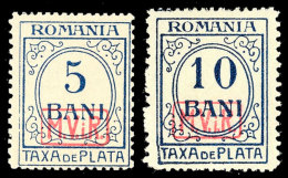 5 Und 10 B Mit Wz. Tadellos Postfrisch, Mi. 120,-, Katalog: 6/7 **5 And 10 B Watermarked In Perfect Condition... - Autres & Non Classés