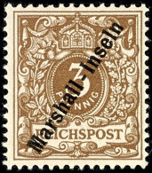 1899, 3 Pf. "lebh.-orangebraun", Tadellos, Gepr. Steuer BPP, Mi. 350,--, Katalog: 7b *1899, 3 Pf. "lebh. Orange... - Kiautchou