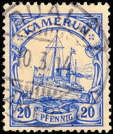 20 Pfg In Type Ia, Sauber O Kl. Zahnfehler, Sign. Richter, Mi. 150.-, Katalog: 23Ia O20 Pfg In... - Camerún