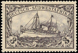 3 Mark Kriegsdruck Tadellos Postfrisch, Mi. 55.-, Katalog: 31Ba **3 Mark War Issue In Perfect Condition Mint... - Sud-Ouest Africain Allemand