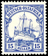 15 Heller Tadellos Postfrisch, Gepr. Hoffmann-Giesecke, Mi. 400.-, Katalog: 4b **15 Lighter In Perfect... - Duits-Oost-Afrika