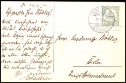 4 H. Kaiseryacht Mit Wasserzeichen Auf Privater Fotokarte (Herrenhaus Im Oval) Mit Viel Text Aus DARESSALAM DOA... - África Oriental Alemana