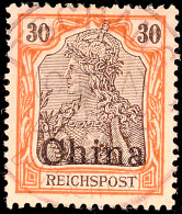 ITSCHANG 4 1 04 Zentrisch Auf 30 Pf. Reichspost, Katalog: 20 OITSCHANG 4 1 04 Centered On 30 Pf. Reichspost,... - China (oficinas)