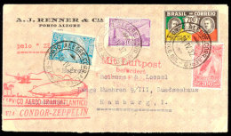 1932, 3.SAF, Brasilianische Post, Brief Mit Rotem Bestätigungsstempel, Katalog: Si.151B BF1932, 3. SAF,... - Autres & Non Classés