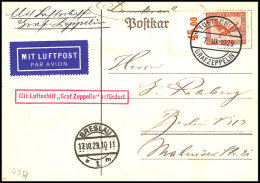 Schlesienfahrt, Bordpost Mit Stempelirrtum 7.10. Und Ak.-Stempel Breslau, Karte Mit Einzelfrankatur 50 Pfg Adler... - Autres & Non Classés