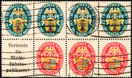 Heftchenblatt 64B O Teilweise Wellenstempel, Mi. 550.-, Katalog: HBl.64B OStamp Booklet Pane 64B O... - Autres & Non Classés