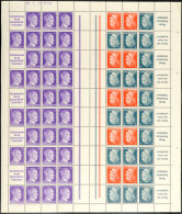 Hitler 1941, 4+6+8 Pf. Markenheftchenbogen Mit HAN 20144.41 2 Br, Postfrisch (senkr. Gefaltet Nach Reihe 1 , Dort... - Otros & Sin Clasificación