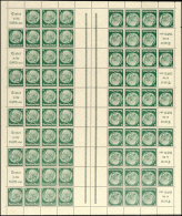 Hindenburg 1940, A15+6 Pf., Markenheftchenbogen Komplett Postfrisch (1 Marke Minimalen Haftpunkt), Mi. 250.-,... - Andere & Zonder Classificatie