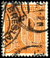 10 Pfg Orange, Gestempelt "Breslau * 1u 1922 1-2N", Tadellose Erhaltung, Für Eine Rollenmarke Sehr Gut... - Otros & Sin Clasificación