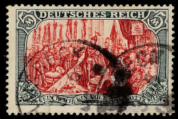 5 Mark Grünschwarz/dunkelkarmin "Reichsgründungsgedenkfeier", Ohne Wz., Mittelstück Der Mi.-Nr. 66... - Otros & Sin Clasificación