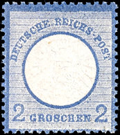 2 Gr. Tadellos Postfrisch, Tiefst Gepr. Sommer BPP, Mi. 100,--, Katalog: 20 **2 Gr. In Perfect Condition Mint... - Otros & Sin Clasificación