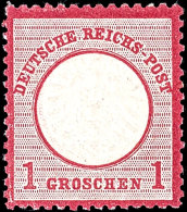 1 Gr. Tadellos Postfrisch, Tiefst Gepr. Sommer BPP, Mi. 300,--, Katalog: 19 **1 Gr. In Perfect Condition Mint... - Otros & Sin Clasificación