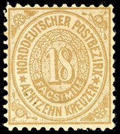 18 Kr Südlicher Bezirk Tadellos Ungebraucht Mit Vollem Originalgummi Und Kleinem Erstfalzrest, Mi. 190,--,... - Otros & Sin Clasificación