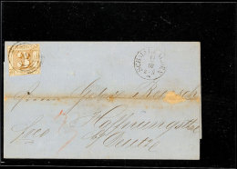 "66" Nebst K1 "SCHMALKALDEN 11/10 (1864)" Auf Postvereinsbrief Nach Hoffnungsthal Bei Deutz, Marke Taxisschnitt,... - Otros & Sin Clasificación