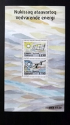 Grönland 707/8 Block 74 **/mnh, Erneuerbare Energien, Zeichnungen Von Miki Jacobsen (*1965) - Blocks & Sheetlets