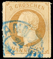 3 Gr. Tadellos Gestempelt, Pracht, Mi. 100.-, Katalog: 25y O3 Gr. Neat Cancelled, Superb, Michel 100.-,... - Hanovre