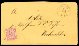 "BOERSSUM 2 MRZ 1868" - K2, Auf NDP-Brief 1 Gr. Nach Oschersleben, Katalog: NDP4 BFBOERSSUM 2 MRZ 1868 - Two... - Brunswick