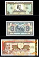 Haiti, 3x Banknoten In Den Wertstufen 1, 2 Und 20 Gourdes, Alle Kassenfrisch.  Haiti, 3x Banknotes In The... - Autres & Non Classés