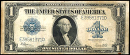 USA, 1 Dollar, 1923, George Washington, Seriennummer E39581371D, Erhaltung III-IV., Katalog: Pick 189... - Otros & Sin Clasificación